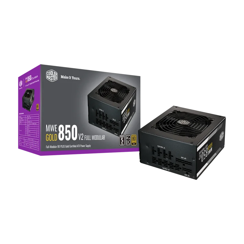 CoolerMaster MWE Gold 850 V2 ATX 3.0 CoolerMaster MWE Gold 850 V2 ATX 3.0